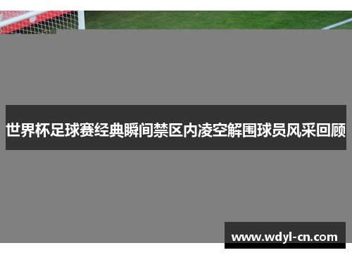 世界杯足球赛经典瞬间禁区内凌空解围球员风采回顾