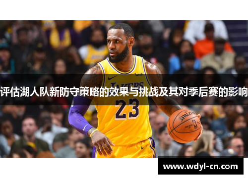 评估湖人队新防守策略的效果与挑战及其对季后赛的影响